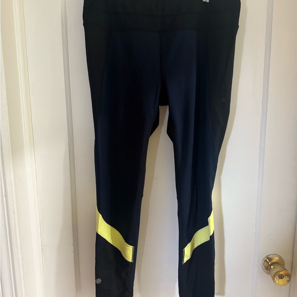 Athleta Black Leggings - Picture 1 of 3